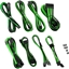 Изображение CableMod CableMod RT-Series PRO ModMesh 12VHPWR Dual Cable Kit for ASUS/Seasonic - black/light green