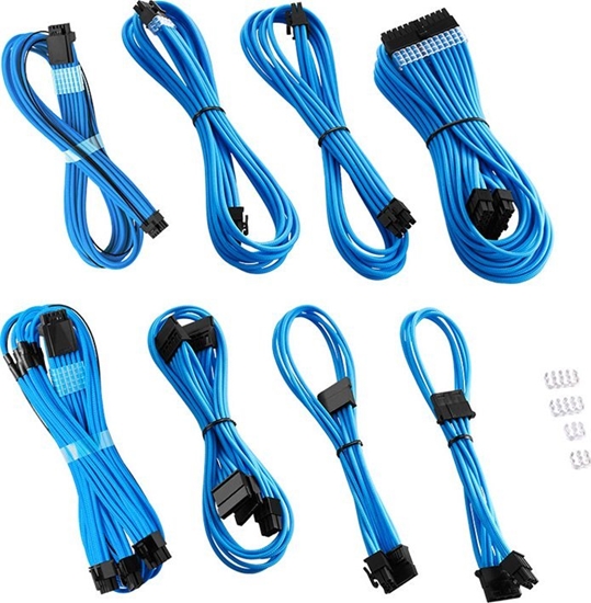 Изображение CableMod CableMod RT-Series PRO ModMesh 12VHPWR Dual Cable Kit for ASUS/Seasonic - light blue