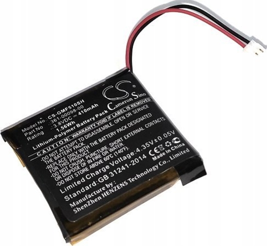 Picture of Cameron Sino Akumulator Bateria 361-00098-00 Do Smartwatch Garmin Fenix 5x / 5x Running / Cs-gmf510sh