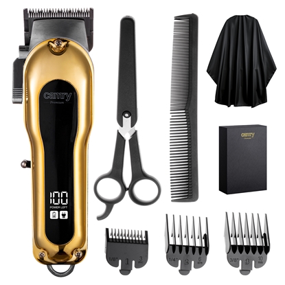 Picture of Camry Hair clipper with LCD display | CR 2844 | Cordless | Number of length steps 4 | Gold