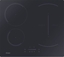 Attēls no Candy | Hob | CTP643C/YEP | Induction | Number of burners/cooking zones 4 | Touch | Timer | Black