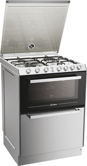 Изображение Candy | Oven | TRIO4GXNT/1 | 40 L | Gas | Manual | Knobs | Height 87.5 cm | Width 60 cm | Stainless steel