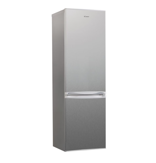 Изображение Candy Refrigerator | CCG1S 518EX | Energy efficiency class E | Free standing | Combi | Height 179.4 cm | Fridge net capacity 188 L | Freezer net capacity 64 L | 41 dB | Stainless Steel