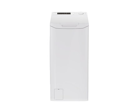 Изображение Candy Washing Machine | TCA273D3-S | Energy efficiency class C | Top loading | Washing capacity 7 kg | 1200 RPM | Depth 60 cm | Width 41 cm | Digit | White