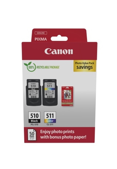 Picture of Canon PG-510 / CL-511 Photo Value Pack