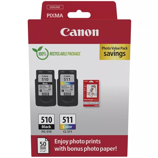 Изображение Canon PG-510 / CL-511 Photo Value Pack