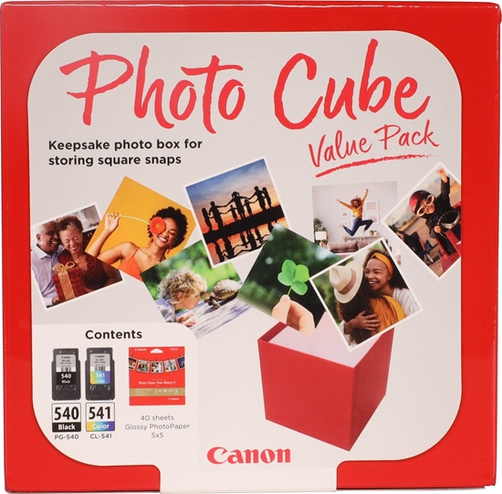 Picture of Canon PG-540 / CL-541 Photo Cube Value Pack PP-201 13x13cm 40 sh.