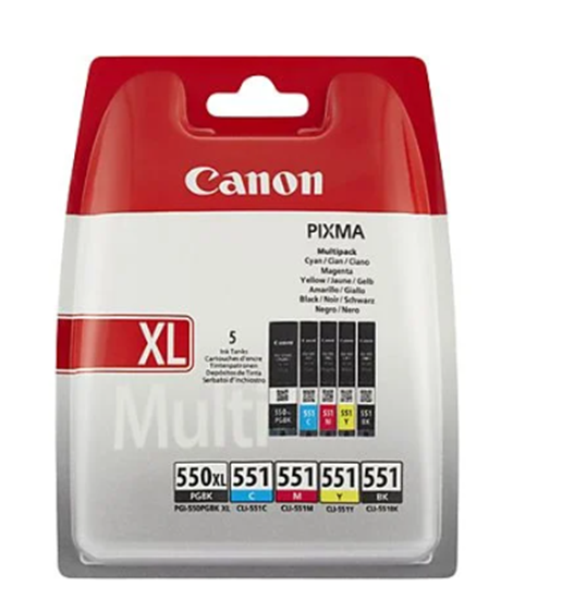 Picture of CANON PGI-550XL/CLI-551 Ink Cartridge