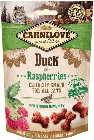 Picture of Carnilove Cat Snack Fresh Crunchy Duck+Raspberries 50g