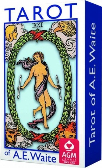 Изображение Cartamundi Karty Tarot A E Waite Tarot ST Blue E