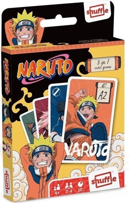 Picture of Cartamundi Shuffle Fun - Naruto 3w1 CARTAMUNDI