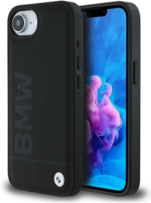 Attēls no BMW Leather Hot Stamp Case for Apple iPhone 16e