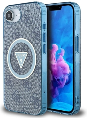 Изображение Case Guess IML Metal Glitter 4G Circle   Triangle 