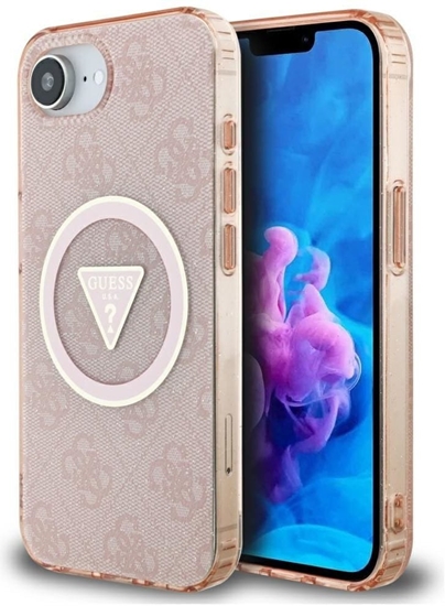 Изображение Case Guess IML Metal Glitter 4G Circle   Triangle 