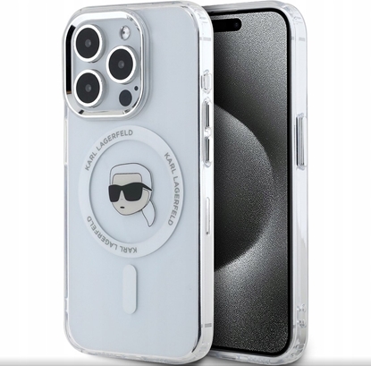 Attēls no Karl Lagerfeld IML Karl Head Metal Frame MagSafe C