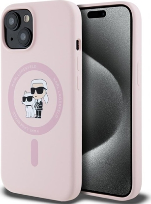 Picture of Case Karl Lagerfeld Silicone Karl&Choupette MagSaf