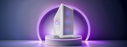 Attēls no Case Midi LC-Power LC-811W-ON Meshwork XL Light