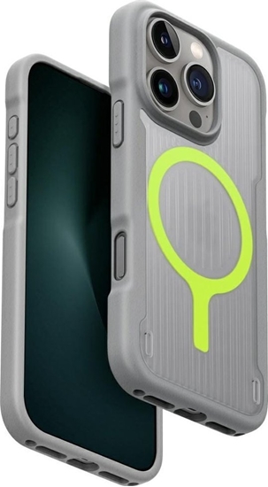 Picture of Case UNIQ Combat Active for iPhone 16 Pro Magclick Charging gray