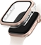 Изображение Case UNIQ Voute for Apple Watch Series 10 46mm tempered glass rose gold