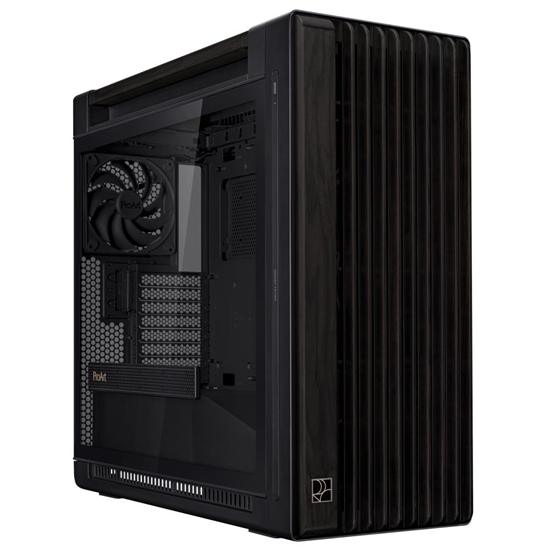 Picture of Case|ASUS|ProArt PA602 Wood Edition - Tempered Glass Panel|MidiTower|Case product features Transparent panel|ATX|EATX|MicroATX|MiniDTX|MiniITX|Colour Black|PROARTPA602WOODTGPWM