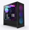 Picture of Case|NZXT|H5 FLOW RGB 2024|MidiTower|Case product features Transparent panel|Not included|ATX|EATX|MicroATX|MiniITX|Colour Black|CC-H52FB-R1