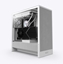 Attēls no Case|NZXT|H5 Flow|MidiTower|Case product features Transparent panel|Not included|ATX|EATX|MicroATX|MiniITX|Colour White|CC-H52FW-01