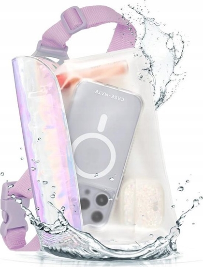Picture of Casemate Case-Mate Soap Bubble Waterproof Phone Belt Bag - Wodoodporna torebka / saszetka crossbody do smartfonów (Iridescent)