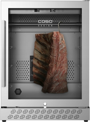 Изображение Caso | Dry aging cabinet with compressor technology | DryAged Master 125 | Energy efficiency class Not apply | Food-ageing cabinet with compressor technology | Free standing | Bottles capacity Not apply | Cooling type  Compressor technology | Stainless st