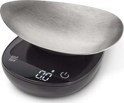 Picture of Caso | Precision Weighing Scale | FinoCompact | Maximum weight (capacity) 0.5 kg | Graduation 1 g | Display type LED | Black/Stainless Steel