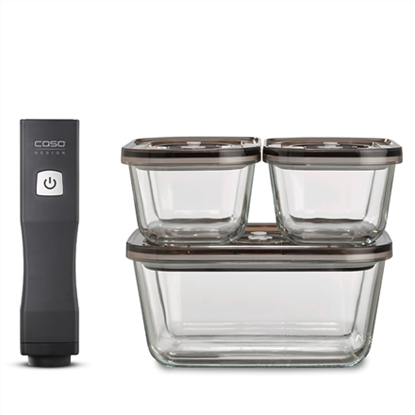 Picture of Caso Vacu OneTouch Vacuum sealer Eco-Set Black