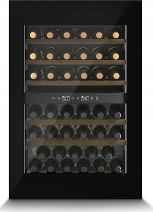 Изображение Caso | Wine Cooler | WineDeluxe WD 41 | Energy efficiency class F | Built-in | Bottles capacity 41 | Black