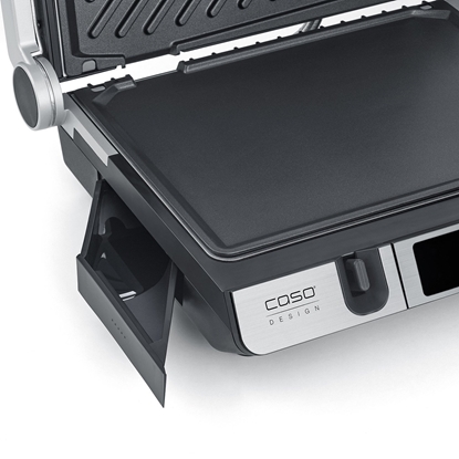 Picture of Caso Double Contact Grill with Thermocontrol | SteakMaster Pro | Contact grill | 2000 W | Stainless Steel/Black