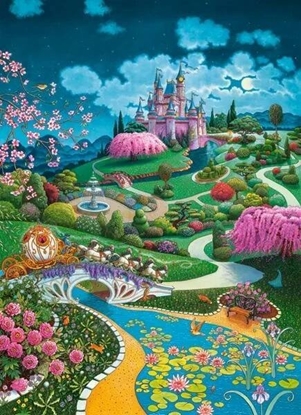 Изображение Castorland Puzzle 100 Cinderella's Castle CASTOR