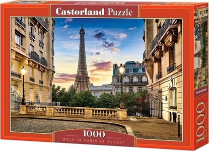 Attēls no Castorland Puzzle 1000 element?w Spacer po Pary?u o zachodzie s?o?ca