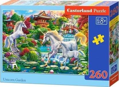 Attēls no Castorland Puzzle 260 Unicorn Garden CASTOR