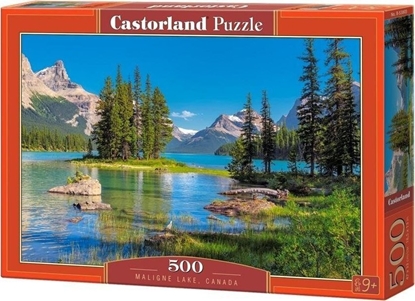 Изображение Castorland Puzzle 500 Maligne Lake, Canada CASTOR