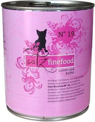 Picture of Catz Finefood N.19 Jagnicina i Bawó puszka 800g