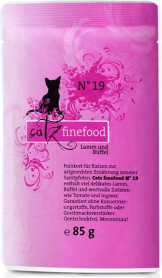 Picture of Catz Finefood N.19 Jagnicina i Bawó saszetka 85g