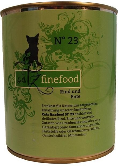 Picture of Catz Finefood N.23 Woowina i Kaczka puszka 800g