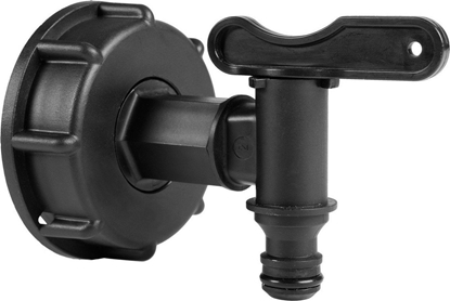 Attēls no Cellfast Przycze z zaworem do zbiornika na deszczówk 1000 l 60x6