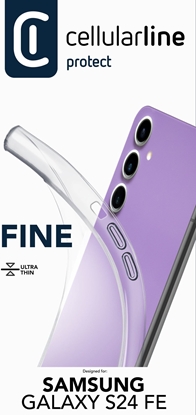 Изображение Cellularline 8018080487934 pokrowiec na telefon komórkowy 17 cm (6.7") Przezroczysty