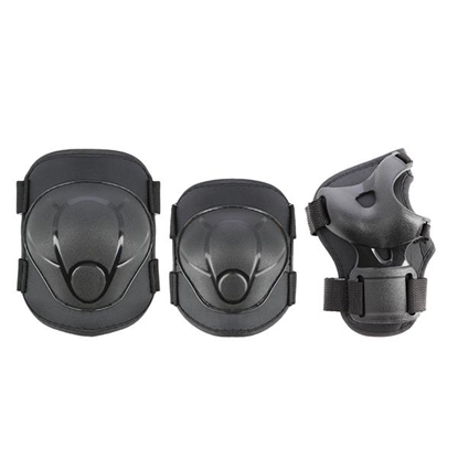 Attēls no Ceļu un plaukstas sargi H110 SIZE M BLACK PROTECTIVE PAD SET