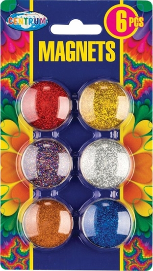 Picture of Centrum Magnesy 30mm CENTRUM GLITTER 88804 6szt