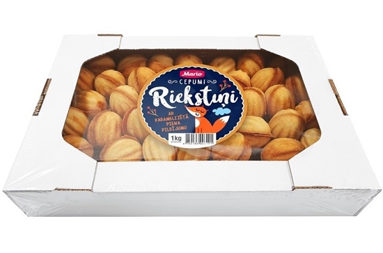 Picture of Cepumi Riekstiņi MARIO ar karamelizētā piena pildījumu, 1kg