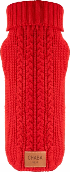 Picture of Chaba CHABA SWETEREK Z GOLFEM  `S` 26cm         CZERWONY