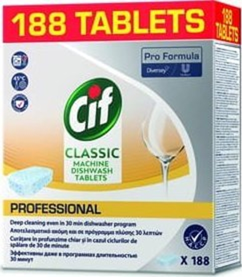 Picture of Chemia Tabletki do zmywarki CIF Diversey, 188 sztuk, classic