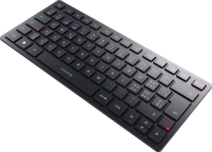 Picture of Cherry KW 9200 MINI tastatūra Universāls USB + RF Wireless + Bluetooth QWERTZ Swiss Melns