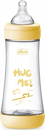 Изображение Chicco 153992 BUTELKA  PERFECT5 A/KOL 300ML SMOCZEK SILIKONOWY NEUTRAL  4+