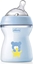 Изображение Chicco CHICCO_NaturalFeeling Butelka plastikowa 250ml ze smoczkiem silikonowym przepyw redni 2m+ Niebieska