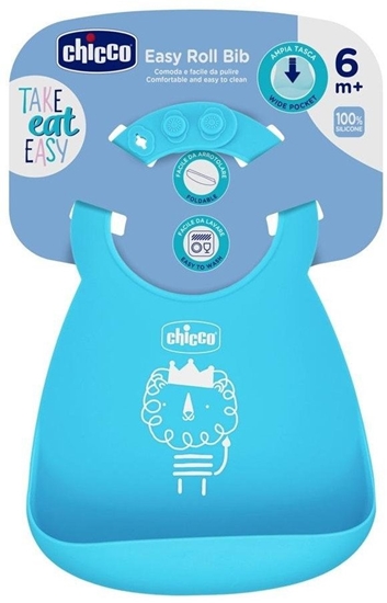 Picture of CHICCO-102192 LINIAK SILIKONOWY          NIEBIESKI